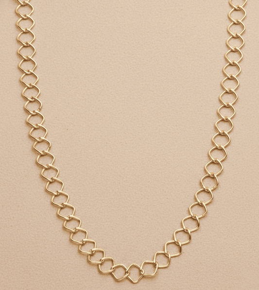 24Kt Gold Plated Rhodium Polish Gents Chain - 24k Gold Plated 1 Gram Gold Jewelry | The Jewellery Vault