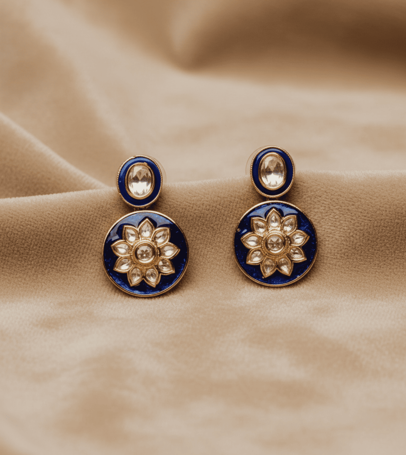 Round Design Tops Earings