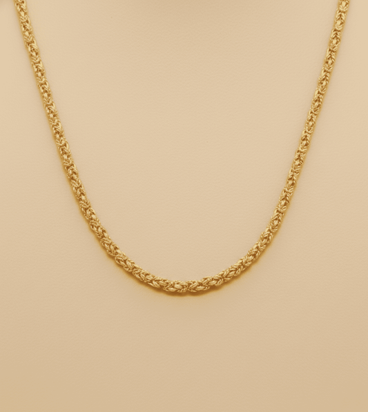 24Kt Gold Plated Design Chain