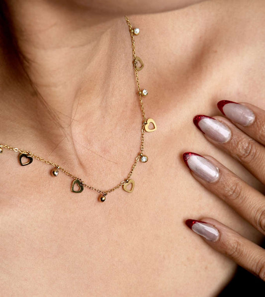 Pastel Radiance Pendant Necklace - 24k Gold Plated Charms & Pendants | The Jewellery Vault