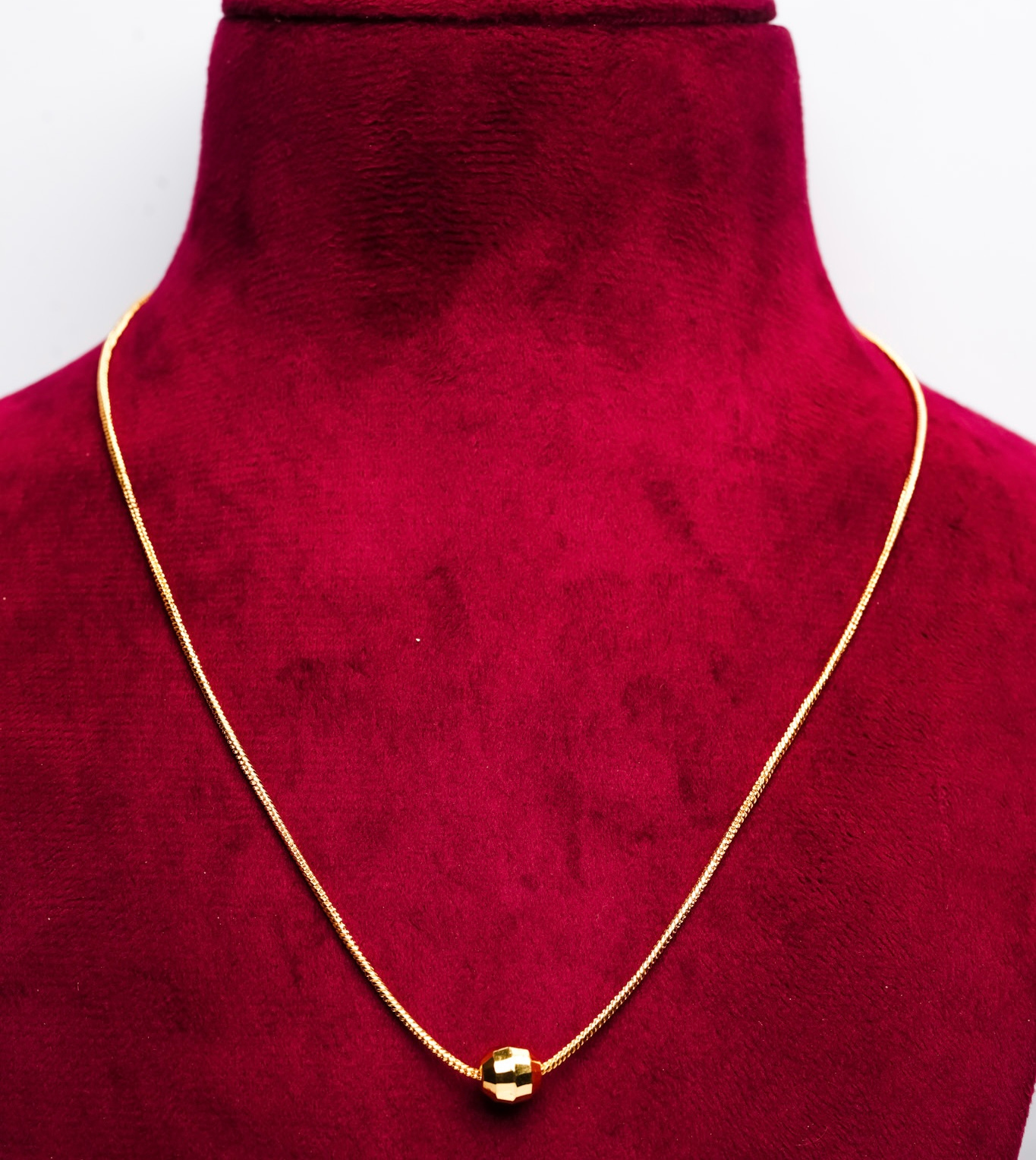 24kt Gold Plated Unique Pearl Women Chain