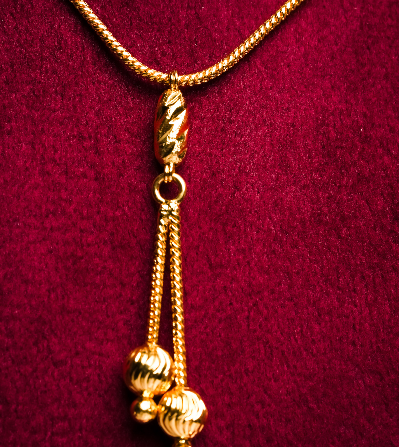 24K Gold plated T-shape loves women chain