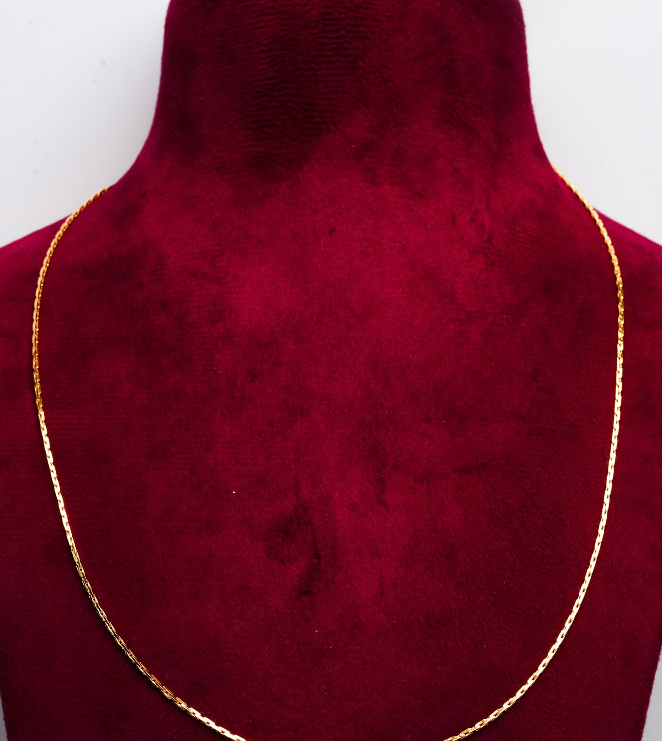 24Kt Gold Plated Trending Design Dailywear Mens Chain - 24k Gold Plated 1 Gram Gold Jewelry | The Jewellery Vault