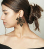 Silver-Plated Star Shaped Enamelled Earrings - 24k Gold Plated earring | The Jewellery Vault