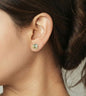 The Mathilda little Tops - 24k Gold Plated earring | The Jewellery Vault