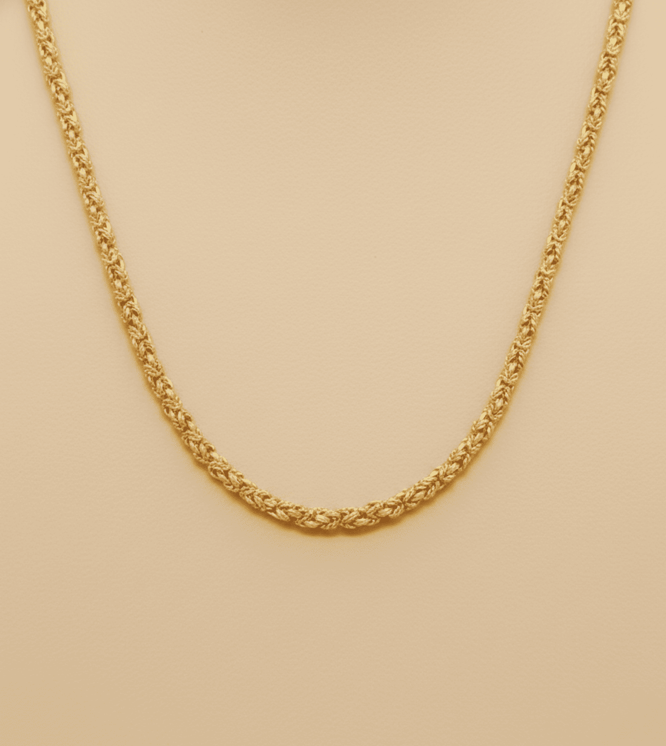24Kt Gold Plated Design Chain