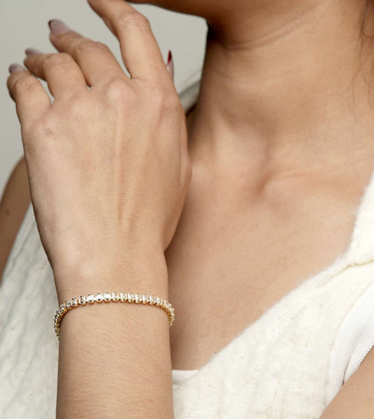 Infinity Wish Bracelet - 24k Gold Plated Bracelet | The Jewellery Vault