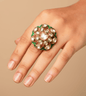 Roses & Regalia Kundan Ring