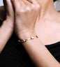 Evil Butterfly Bracelet - 24k Gold Plated Bracelet | The Jewellery Vault