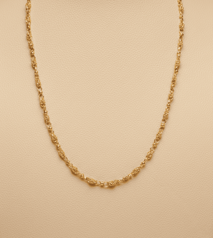24Kt Gold Patra Heavy Look Partywear Chain_16