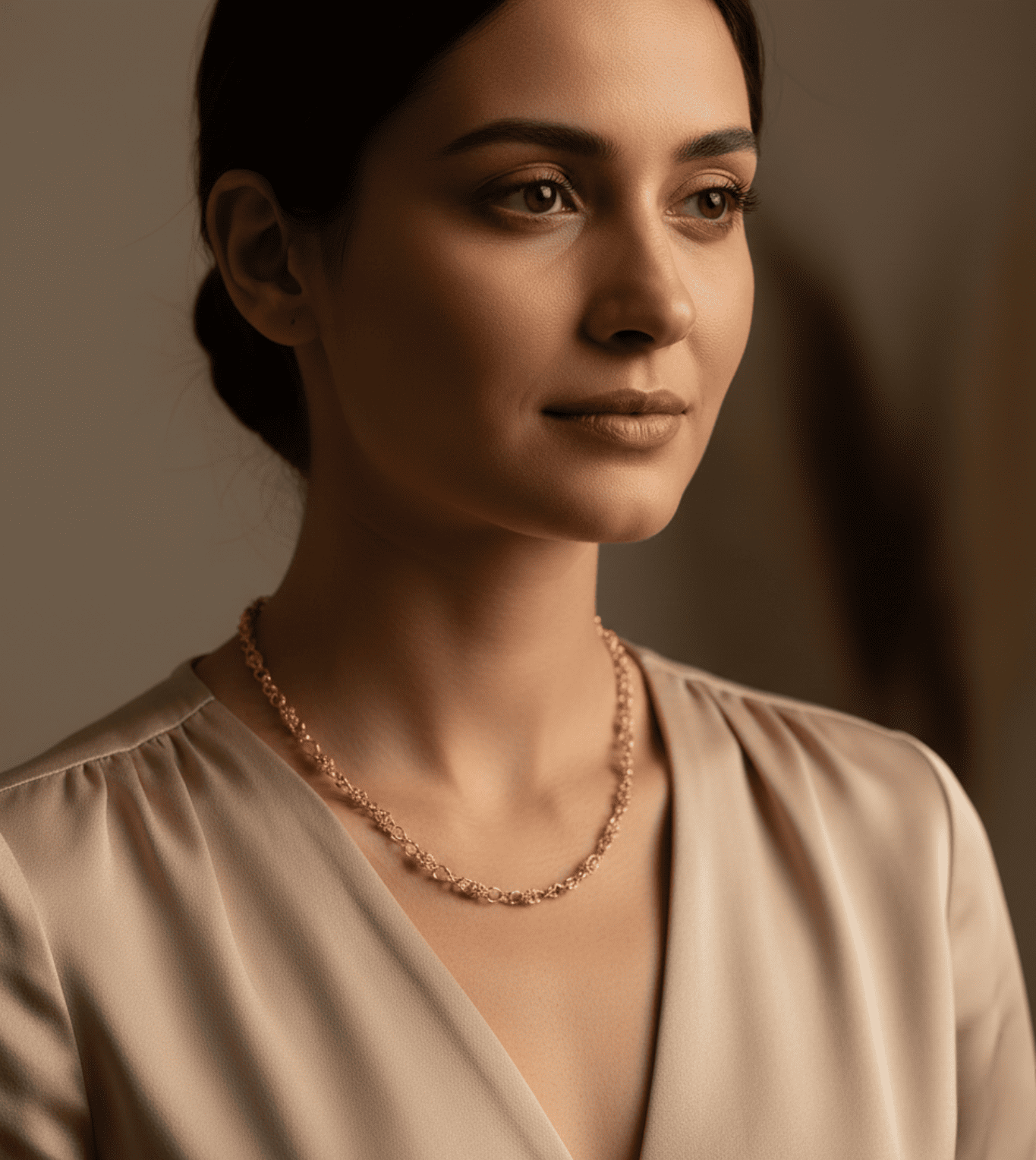 24Kt Gold Plated Traditional Design woman Chain_22