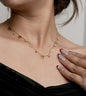 Pastel Radiance Pendant Necklace - 24k Gold Plated Charms & Pendants | The Jewellery Vault