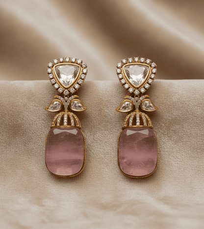 Triangle Design Hanging Earings