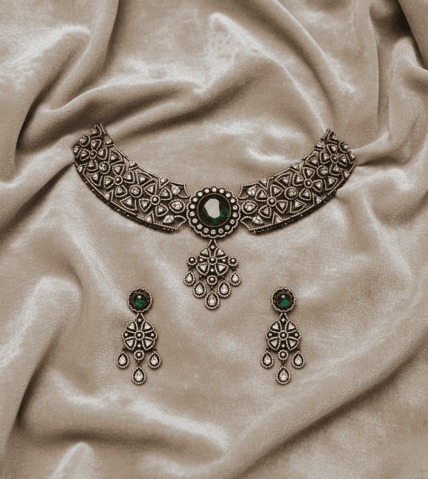 Garden Soul Diamond Necklace Set