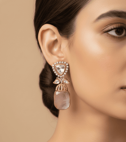 Triangle Design Hanging Earings