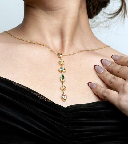 The Ordell Watch Charm Reversible Pendant - 24k Gold Plated Charms & Pendants | The Jewellery Vault