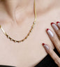 Woven Wonders Twisted Pendant - 24k Gold Plated Charms & Pendants | The Jewellery Vault