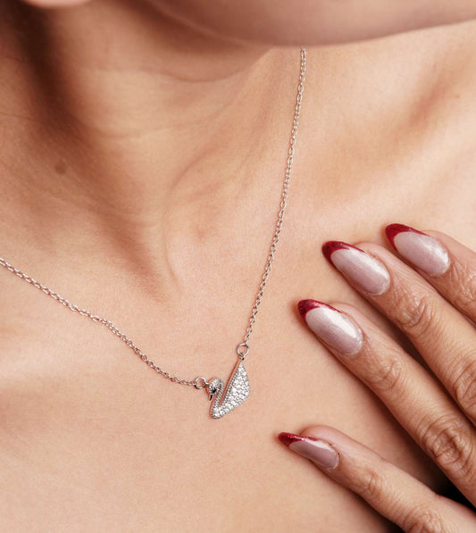 Sparkling Elegance Duck Pendant - 24k Gold Plated Charms & Pendants | The Jewellery Vault