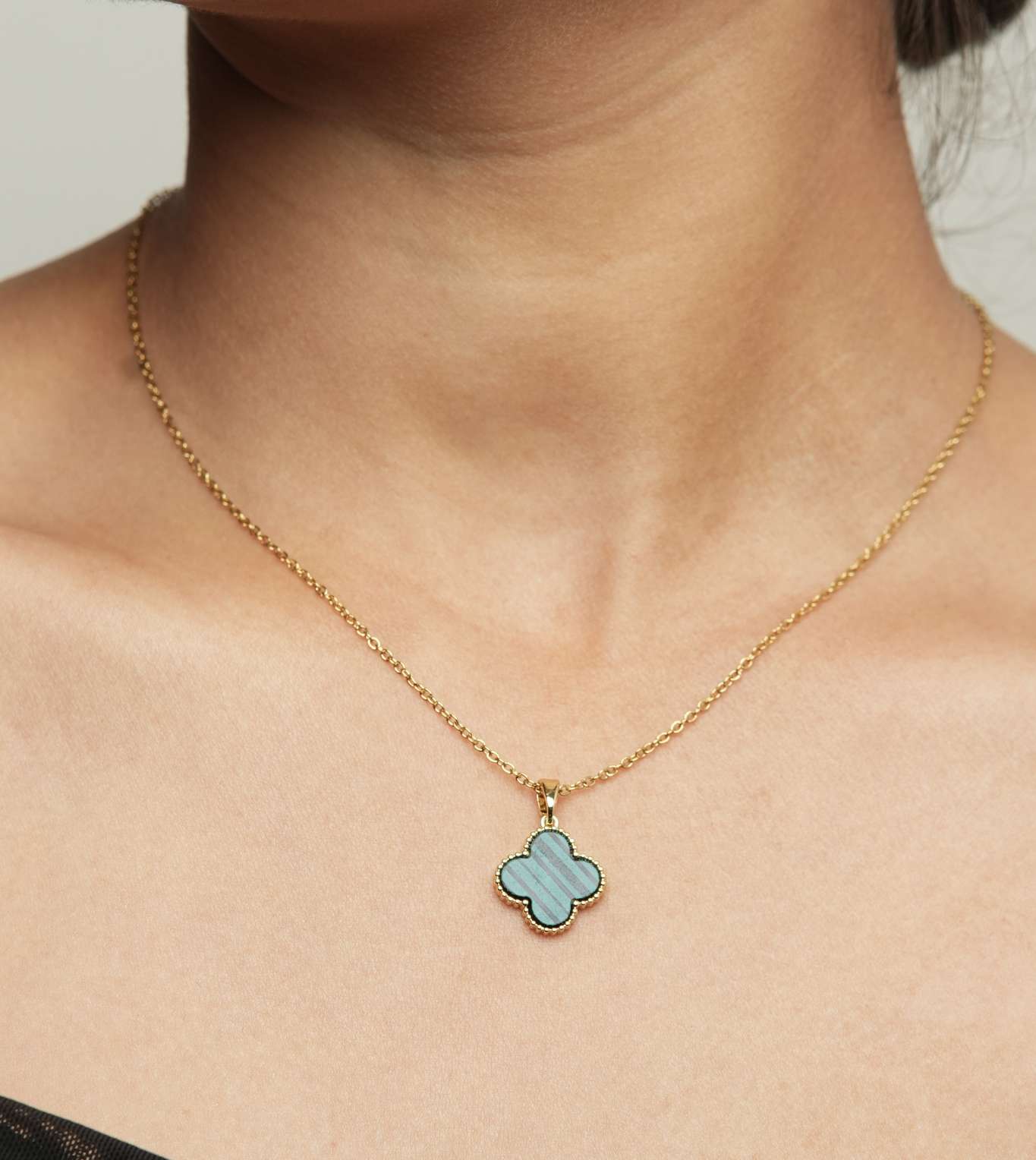 Grey Elegance Celestial Pendant - 24k Gold Plated Charms & Pendants | The Jewellery Vault