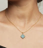 Grey Elegance Celestial Pendant - 24k Gold Plated Charms & Pendants | The Jewellery Vault