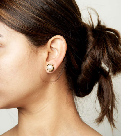 Chronicles Floral Arch Drop Tops - 24k Gold Plated earring | The Jewellery Vault