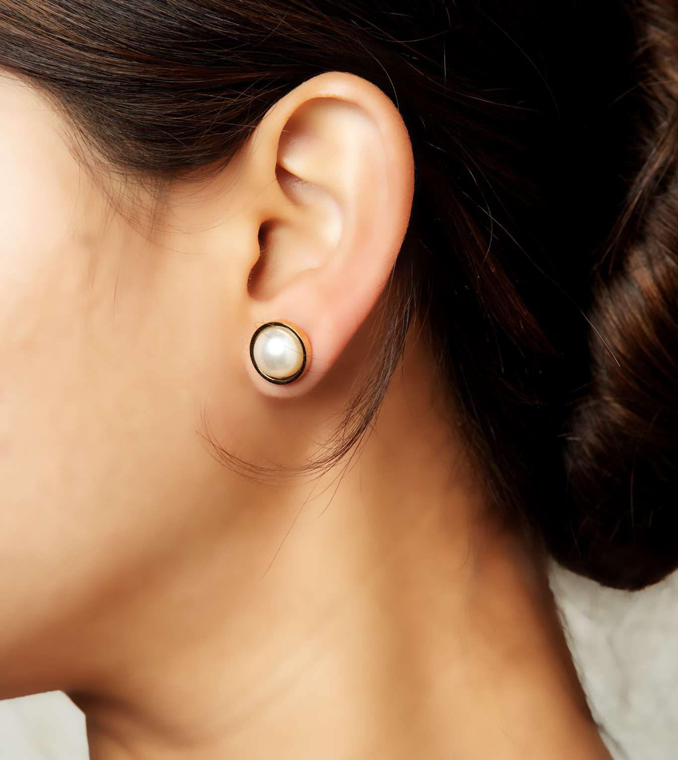 Chronicles Floral Arch Drop Tops - 24k Gold Plated earring | The Jewellery Vault