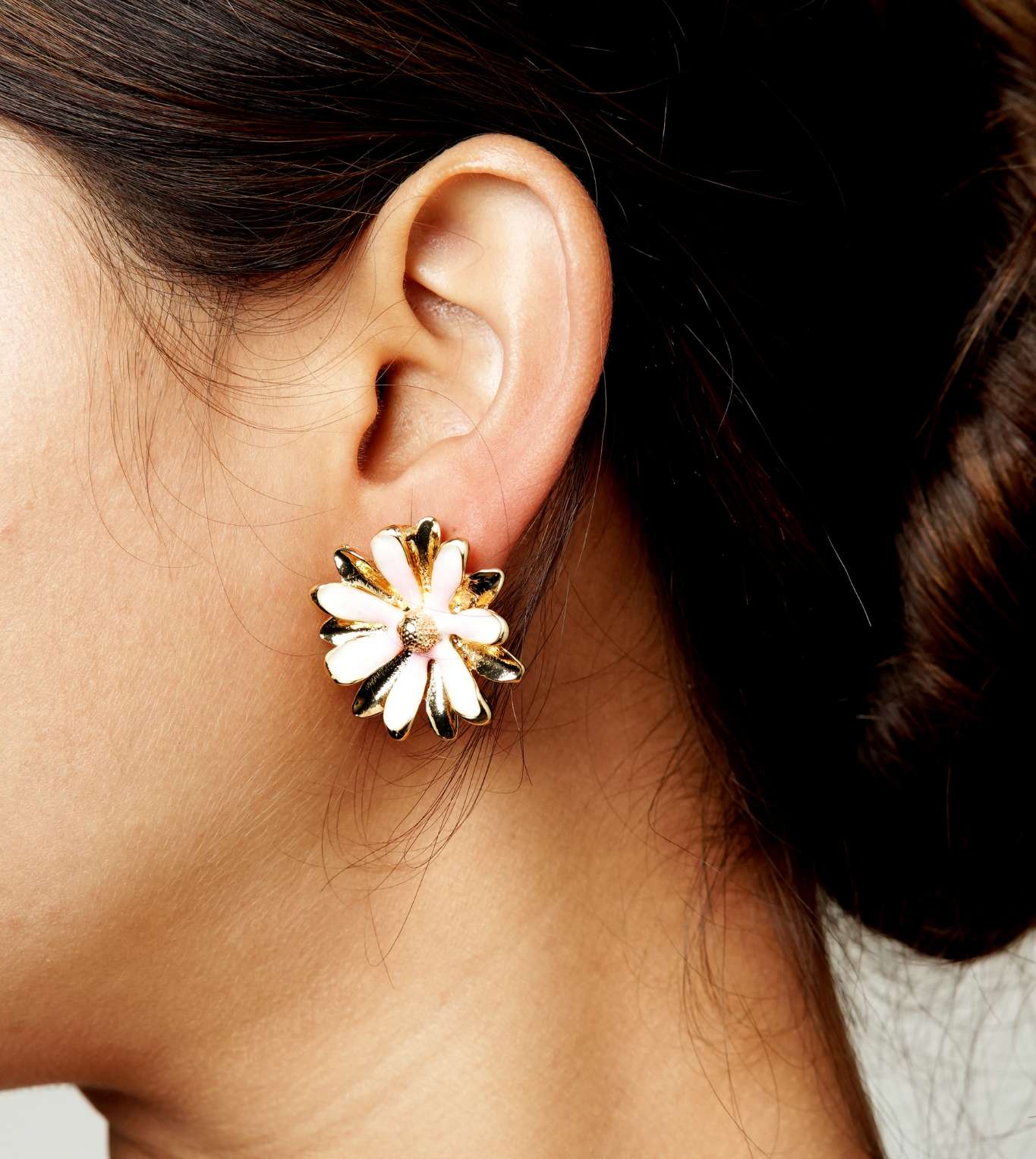 The Life in Bloom Flower Earrings - 24k Gold Plated earring | The Jewellery Vault