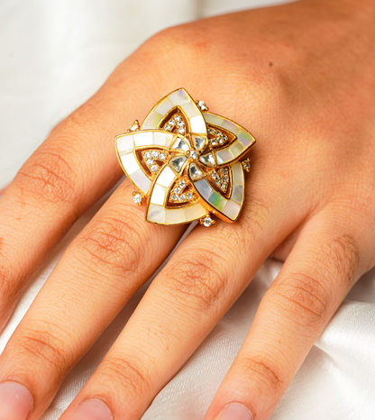 Roses & Regalia Star Ring