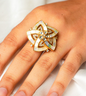 Roses & Regalia Star Ring