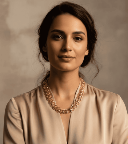 24Kt Gold Plated Mala Design Partywear Ladies_14