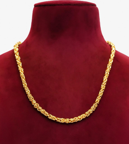 24Kt Gold Plated Design Chain