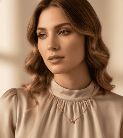 24kt Gold Plated Unique Pearl Women Chain