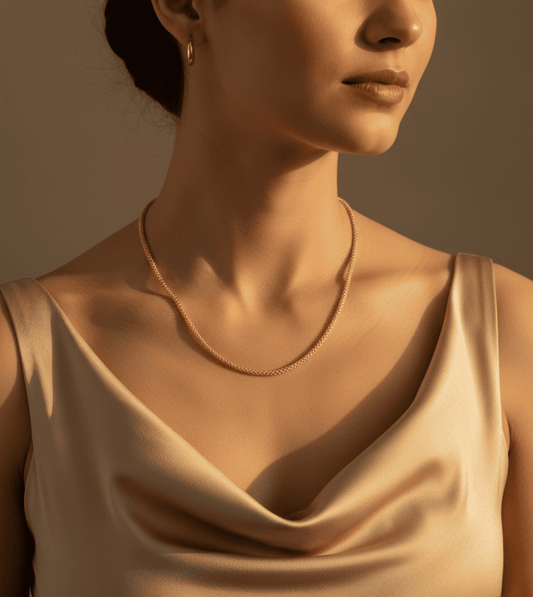 24Kt Gold Plated Traditional Design woman Chain_21