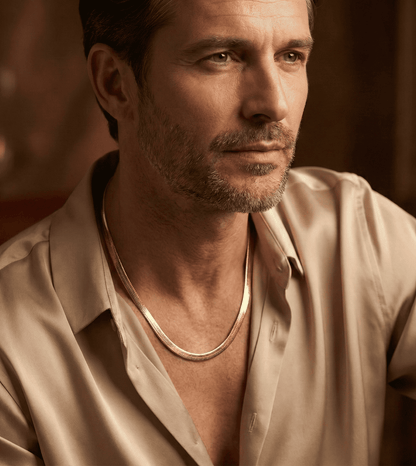 24K Gold plated lady chain with little pendent_04